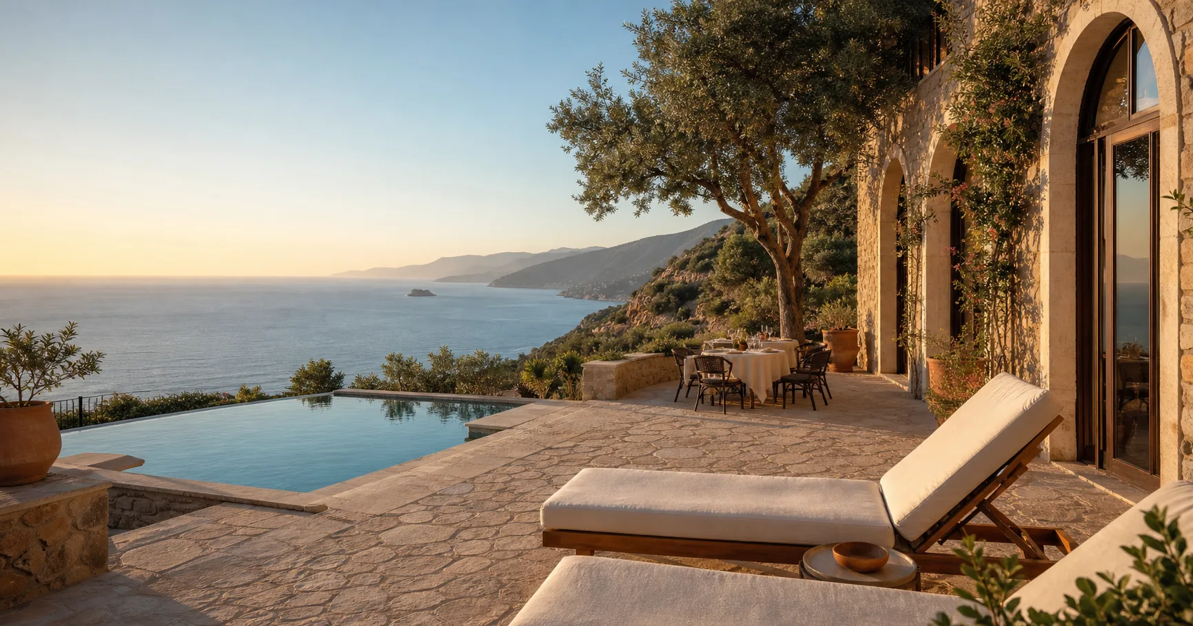 Landing demo Luna Blu Retreat con flusso booking diretto per hospitality.