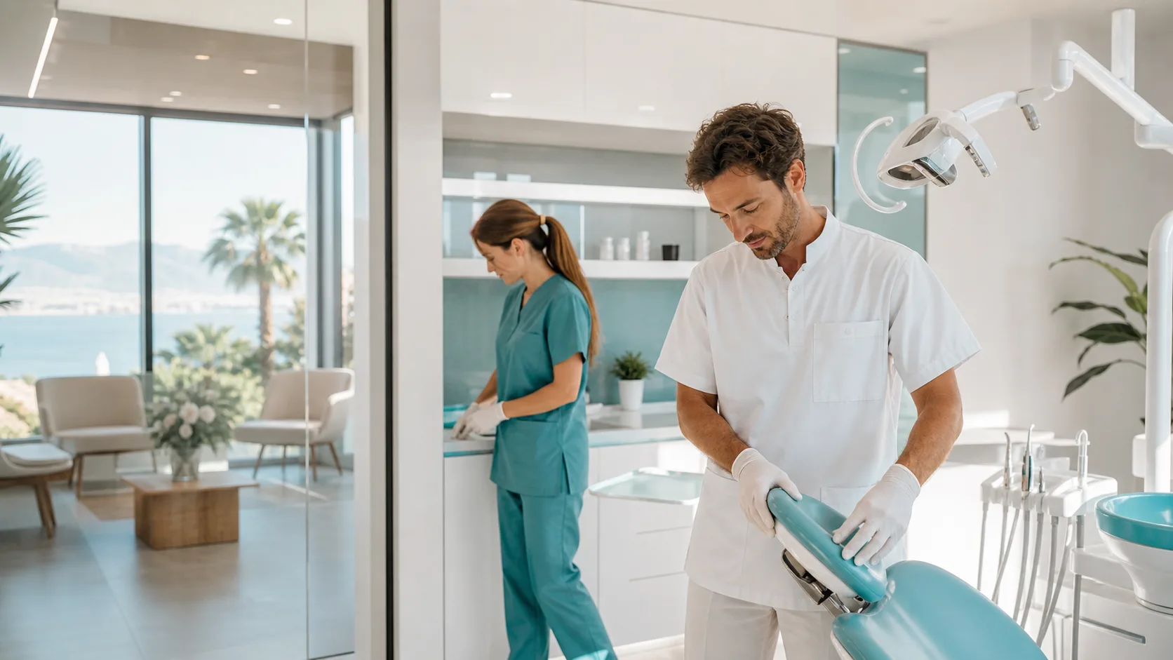 Landing demo dello Studio Dentistico Rossi con assistente AI e prenotazione appuntamenti.